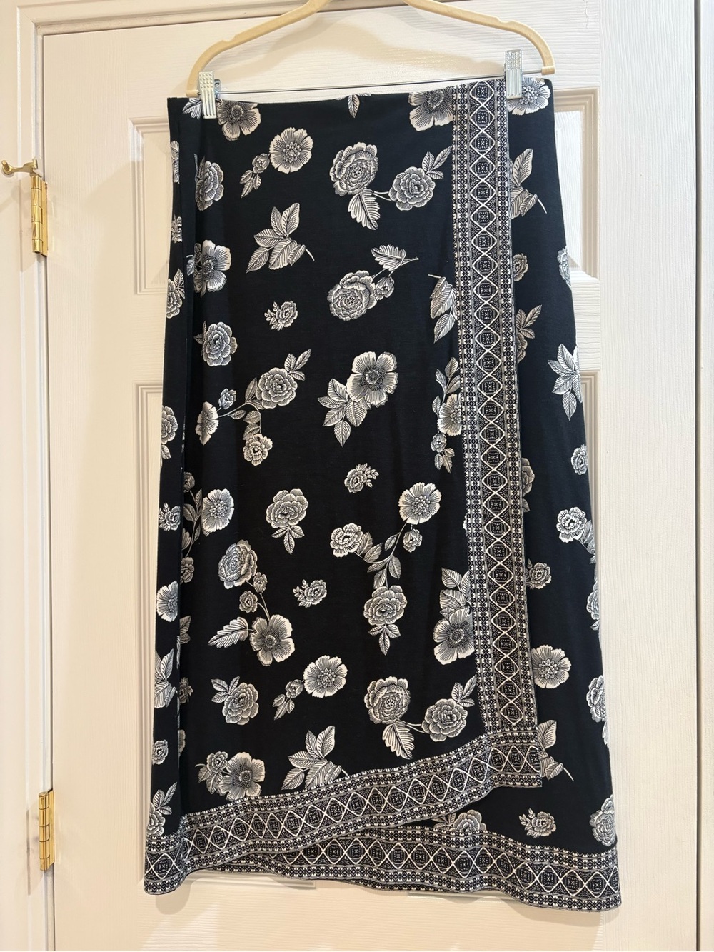 J.Jill Faux Wrap Skirt